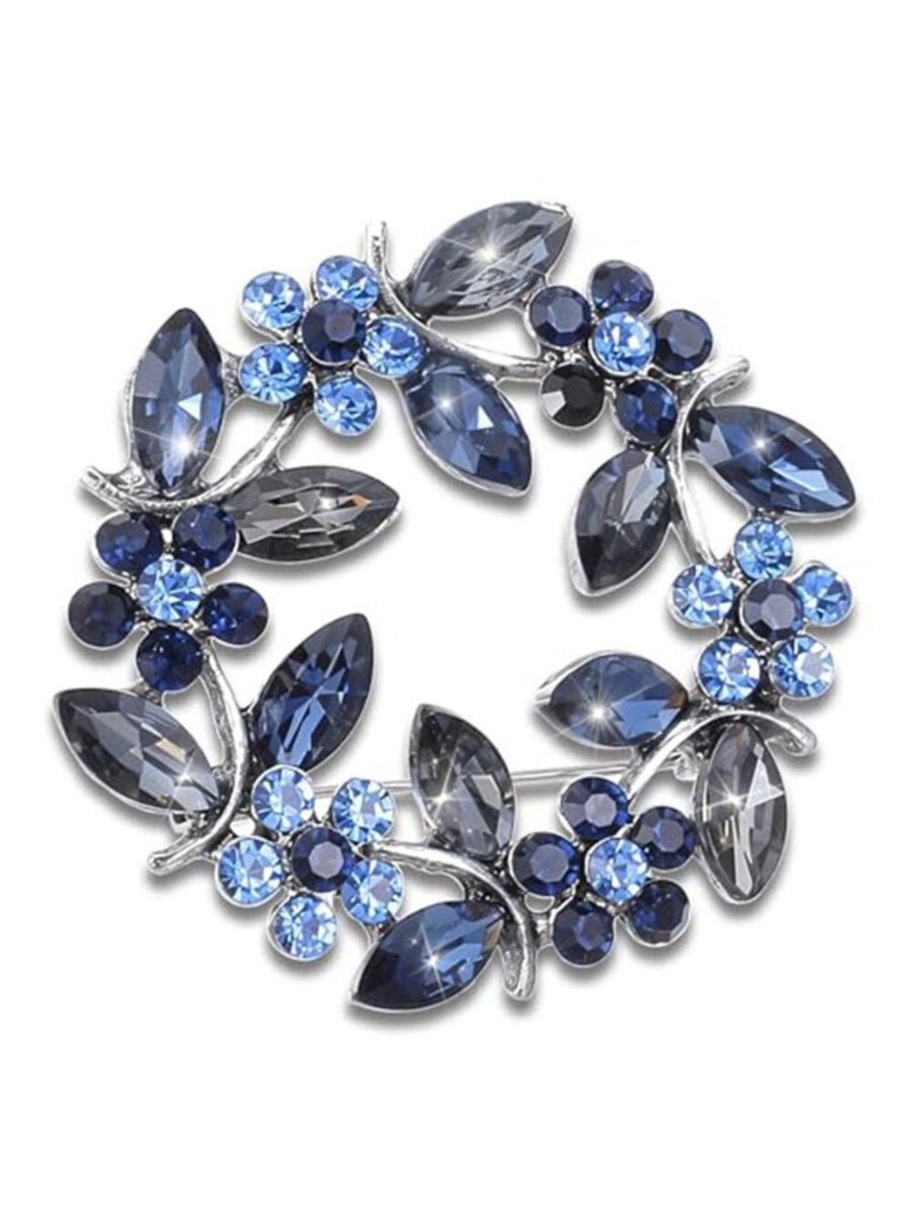 Blue Brooches for Women, Vintage Brooches for Women,Fashionable
